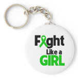 Cerebral Palsy Fight Like a Girl keychains