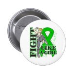 Cerebral Palsy Fight Like A Girl Kickin Butt buttons