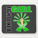 Cerebral Palsy Fight Like A Girl Power mousepads