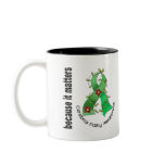 Cerebral Palsy Flower Ribbon 3 mugs