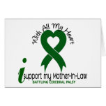 Cerebral Palsy I Support My Mother-In-Law Card