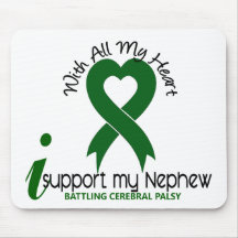 Cerebral Palsy I Support My Nephew Mouse Pad