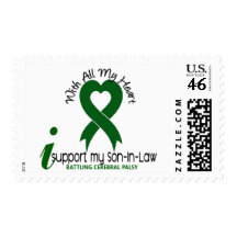 Cerebral Palsy I Support My Son-In-Law Stamps