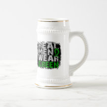 Cerebral Palsy Real Men Wear Green Mug