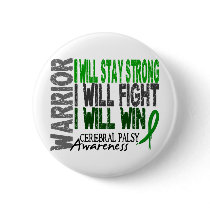 Cerebral Palsy Warrior Pinback Buttons