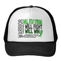 Cerebral Palsy Warrior Trucker Hats