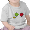 Cerebro Salsa por Bebés t-shirts