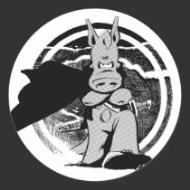 Cerebus with cape sticker stickers