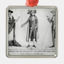 Ceremonial Costumes of the Deputies Christmas Ornament