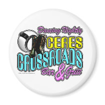 Ceres Crossroads Bar and Grill magnets by klclewis Ceres Crossroads Bar and Grill magnets