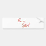 Ceres Girl tee shirts Bumper Stickers