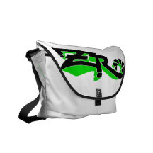 Cero Ivory (Lime) Messenger Bag