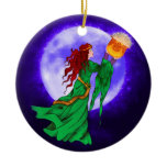 Cerridwen Celtic Wiccan Ostara Ornament