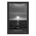Certainty posters by acynch Certainty posters