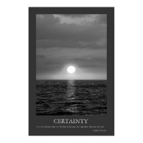 Certainty posters