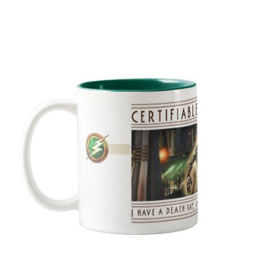 Certifiable Mad Genius Mug by Retropolis_Travel