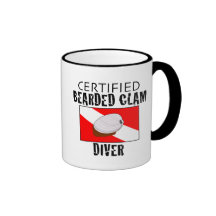 Certified Bearded Clam Divr Mug