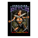 Certified Bitch Poster posters by LinkArtworks Certified Bitch Poster posters