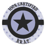 Certified Brat stickers