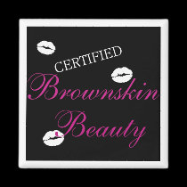 Certified Brown Beauty Magnet magnets