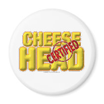 Certified CheeseHead magnets by klclewis Certified CheeseHead magnets