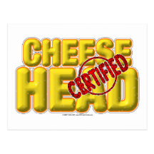 Certified CheeseHead Post Card