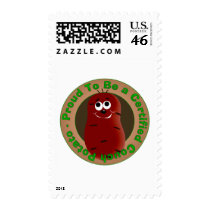 Certified Couch Potato postage by CouchPotatos Certified Couch Potato postage