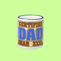 Certified DAD Gear Mug mugs