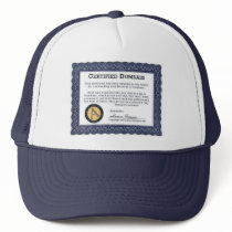 Certified Dumbass Award - Designer Hat / Cap