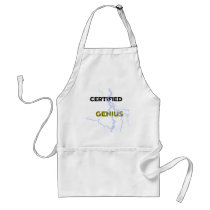 "Certified Genius" Apron