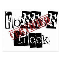 Certified Horror Geek Post Cards
