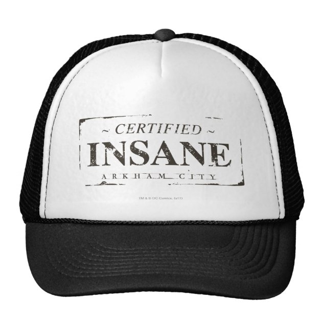 Certified Insane Stamp Trucker Hat
