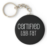 Certified Lab Rat Keychains