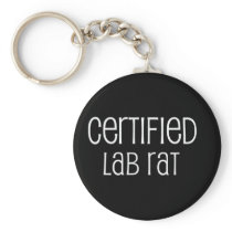 Certified Lab Rat Keychains