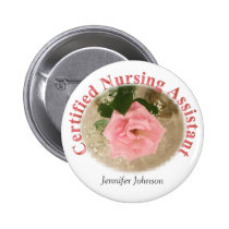 Certified Nursing Assistant Button buttons