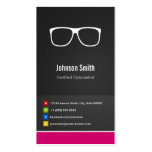 Certified Optometrist Optical Creative Innovative Business Cards