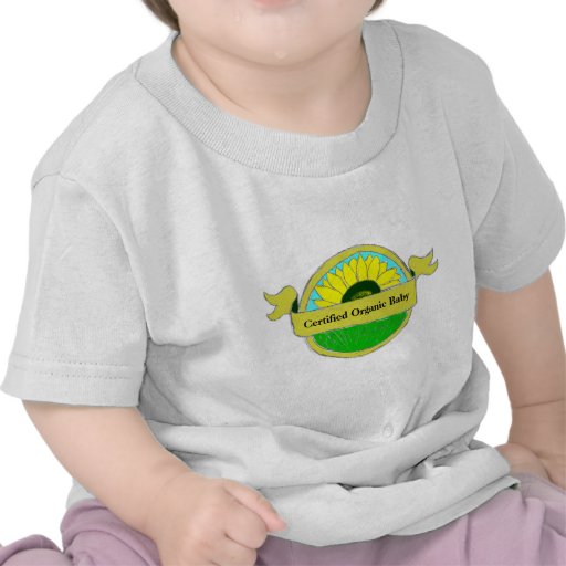 "Certified Organic Baby" Seal on Shirts