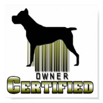 Certified Owner Poster posters by DAZELEWGRAPHIX Certified Owner Poster posters