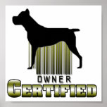 Certified Owner Poster posters