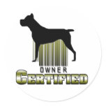 Certified Owner Sticker
