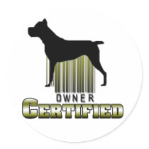 Certified Owner Sticker