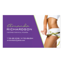 Certified Personal Trainer Business Card