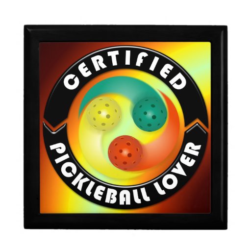 Certified Pickleball Lover 1 Gift Box Options Zazzle