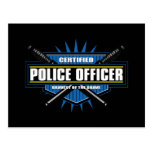 Certified Police Officer Postcards