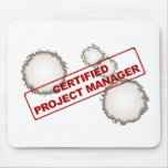 Certified Project Manager Mouse Pad Certified Project Manager Mouse Pad