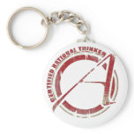 Certified Rational Thinker Key Chain
