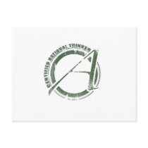 Certified Rational Thinker Post Card