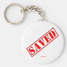 Certified SAVED Keychains