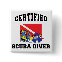 Certified SCUBA Diver Pin