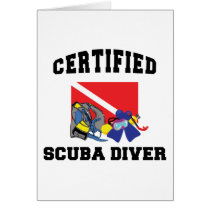 Certified SCUBA Diver cards